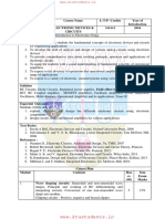 CS207 Electronic Devices & Circuits