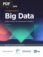 Big Data: Data Science & Advanced Analytics