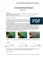 Shear Stress Nail Clipper Mechanism: Understanding and Using Structural Concepts