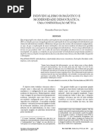 Individualismo Romântico e Modernidade Democrática