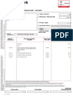 Extras de Cont / Account: 2. Valuta / Currency 3. Data Extras / Statement Date