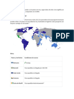 Los Mexicanos Pueden Acceder a 133 Países Sin Visa