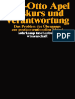 Diskurs Und Verantwortung - Karl-Otto Apel