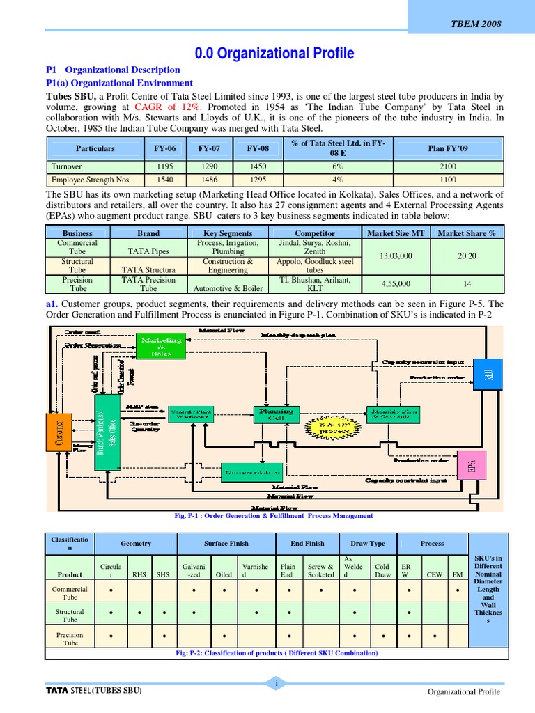 0.0 Organization Profiles | PDF | Supply Chain | Employment