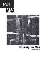 Javascript en Max MSP