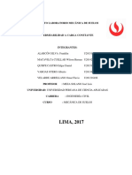 Informe N°4, Laboratorio de Suelos