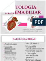 Patología biliar: colecistitis aguda y crónica