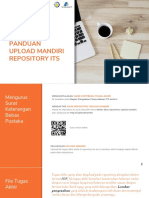 Panduan Upload Mandiri Repository Its PDF