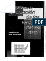 Manual para la Evaluacion de las Funciones del yo - Leopold bellak y Lisa Goldsmith.pdf