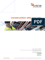 Construction Site Security A Guide