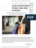 Os Direitos Do Consumidor Que Você Tem, Mas Não Conhece - Época NEGÓCIOS - Finanças de Bolso