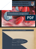 Transfusion sanguinea