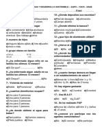 Encuesta de Epidemiologia y Desarrollo Sostenible