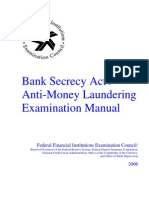 Bank Secrecy Act Money Laundering