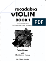 VIOLINO MÉTODO INFANTIL Abracadabra Peter Davey1 PDF