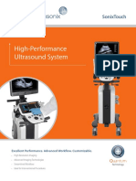 High-Performance Ultrasound System: Sonixtouch