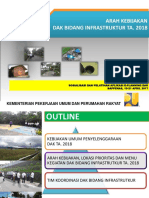 (Kemenpupr) Arah Kebijakan Dak Bidang Infrastruktur Ta. 2018-2