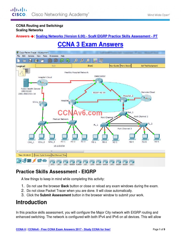 Ccna 1 chapter 6 study guide answers