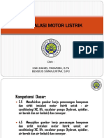 Instalasi Motor Listrik