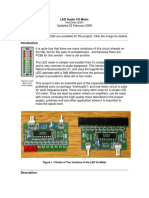 Circuito LED VUmeter Facil