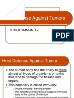 Host Defense Against Tumors