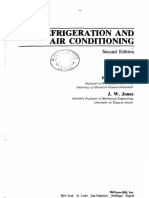 Refrigeration & Air Conditioning by W.F. Stoecker & J.W Jhones