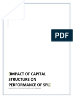 Impact of Capital Structure On The Perfo