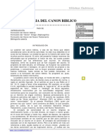 Breve Historia Del Canón Bíblico PDF