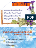 Exophora, Endophora, Substitution