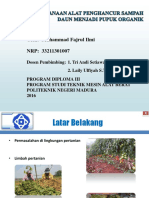 Oleh: Muhammad Fajrul Ilmi NRP: 33211301007