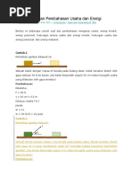 Download Contoh Soal Dan Pembahasan Usaha Dan Energi by Daio Lhung Phatt SN354485602 doc pdf