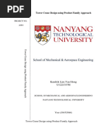 FYP Tower Crane Design Report (FINAL)