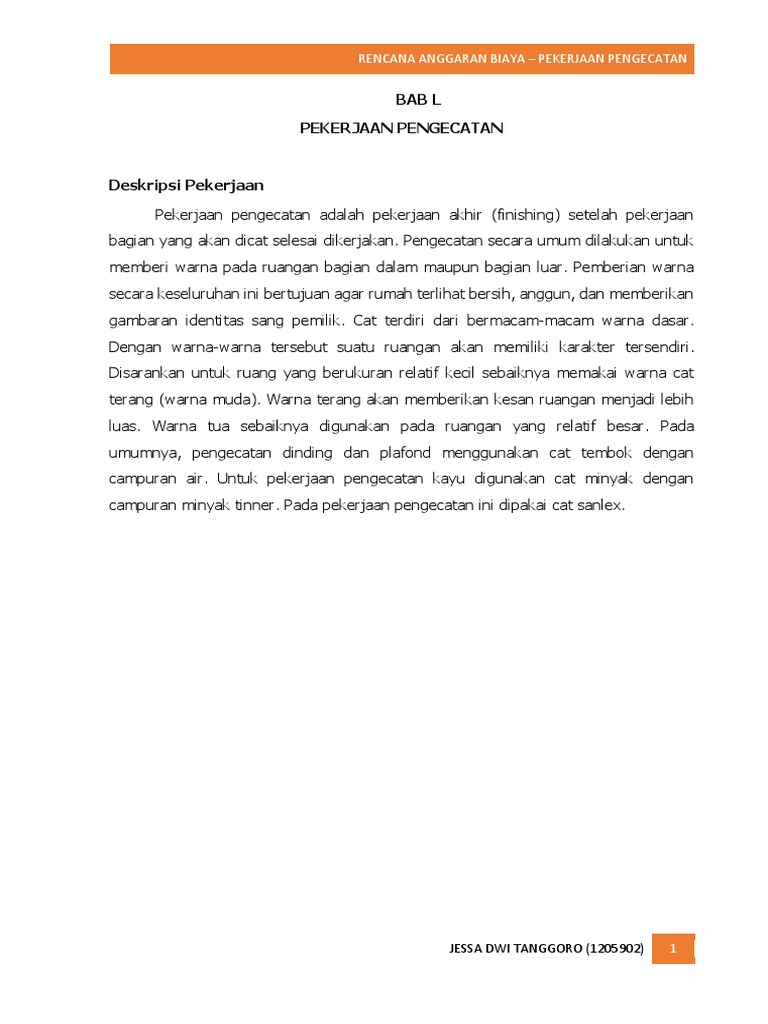 BAB L PEKERJAAN PENGECATAN  pdf