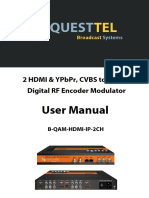 B-QAM-HDMI-IP-2CH - 2Ch HDMI QAM/ATSC/DVB-C Modulator With MPEG-2/H.264 Encoding and IPTV