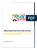 Stambol Web Reputation Per Hotel 2015