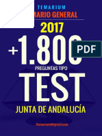 Libro Test Temario General Junta Andalucia 1800 Muestra