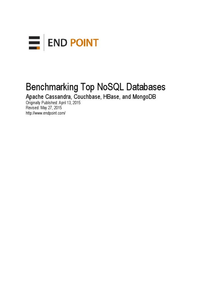 NoSQL Benchmarks EndPoint PDF | PDF | Mongo Db | No Sql