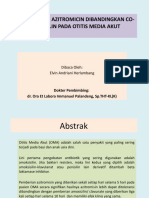 Khasiat Klinis Azitromicin Dibandingkan Co-Amoxicilin Pada Otitis Media