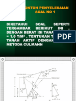 Contoh Soal Culmann