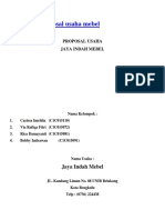 Contoh Proposal Usaha Mebel Sederhana