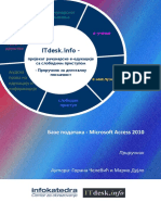 Prirucnik Baze Podataka Microsoft Access 2010 PDF