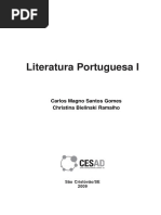 Literatura Portuguesa I Aula 1