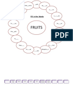 Fruits Bubble Map