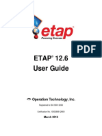 Etap 12.6 User Guide: Operation Technology, Inc