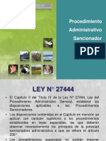 Procedimiento Administrador Sancionador - Ley 27444 PDF