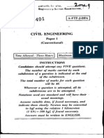 Engineering Services Civil Engg model paper