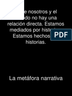 La Metafora Narrativa en Terapia