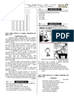 Prova de Português do 5o Ano aborda texto sobre girafa sem sono