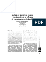 Análisis de la práctica docente y construcción de un referente de competencias profesionales_Larose y otros(2011)