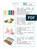 Comprensión Lectora Que Frase Resume La Imagen PDF